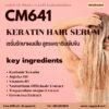 Cm641 รับผลิตKashmir Keratin Hair Serum รับผลิตเซรั่มรักษาผมเสียเร่งด่วน สูตรเคราตินข้มเข้นจากขนแพะแคชเมียร์