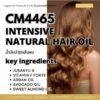CM4465 รับผลิต INTENSIVE NATURAL HAIR OIL รับผลิตน้ำมันบำรุงผม สูตร JUSANYU B และ VITAMIN F FORTE
