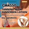 CM4550 รับผลิต TANNING WITH SUNSCREEN LOTION  โลชั่นปรับผิวสีแทน พร้อมป้องกันรังสีUVA สูตร ARUKAH และ COFEE OIL