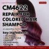 CM4622 รับผลิตREPAIR FOR COLORED HAIR SHAMPOO รับผลิตแชมพูบำรุงสีผม สูตรHELIOGINOL และ MULTIMOIST CLR
