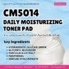 CM5014 รับผลิตDAILY MOISTURIZING TONER PAD รับผลิตโทนเนอร์แบบแผ่นเติมเต็มและกักเก็บความชุ่มชื้นให้กับผิว แบบ สูตร HYDRASENSYL GLUCAN GREEN และ GLYCERYL GLUCOSIDE