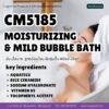 CM5185 รับผลิตMOISTURIZING & MILD BUBBLE BATH  รับผลิตบับเบิ้ลบาธอาบน้ำสูตรอ่อนโยน พร้อมเติมความชุ่มชิ้นให้กับผิว