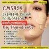 CM5494 รับผลิต SKINTINT CREAM FOUNDATION รับผลิตครีมรองพื้น สูตร Full Coverage