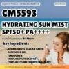 CM5593 รับผลิตHYDRATING SUN MIST SPF50+ PA++++ รับผลิตสเปรย์กันแดดแบบ Bi-Phase