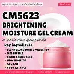 CM5623 รับผลิตBRIGHTENING MOISTURE GEL CREAM รับผลิตเจลครีม
