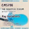 CM5796 รับผลิตTHE BOOSTER SERUM รับผลิตบูสเตอร์เซรั่ม สูตร Copper Tripeptide 3%