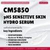 CM5850 รับผลิตpH5 SENSITIVE SKIN HYDRO SERUM รับผลิตบอดี้เซรั่มบำรุงผิวชุ่มชื้น