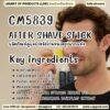 CM5839 รับผลิตAFTER SHAVE COOL STICK รับผลิตผลิตภัณฑ์ดูแลผิวหลังโกนหนวดรูปแบบแท่ง สูตรเย็น