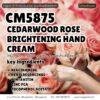 CM5875 รับผลิตCEDARWOOD ROSE BRIGHTENING HAND CREAM รับผลิตครีมทามือ สูตรฟื้นบำรุงผิวมือหมองคล้ำแห้งเหี่ยวย่น