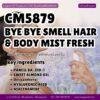 CM5879 รับผลิตBYE BYE SMELL HAIR & BODY MIST FRESH รับผลิตสเปรย์ฉีดผมและผิวกายให้กลิ่นหอมสดชื่น